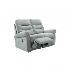 Holmes 2 Seater Sofa with Single Manual Recliner Action