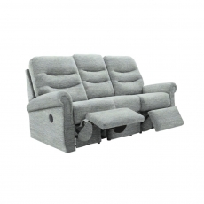 Holmes 3 Seater Sofa with Double Power Recliner Actions