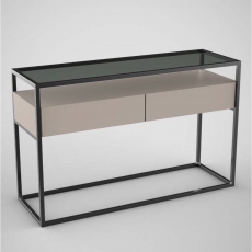 Vision Console Table with Two Drawers