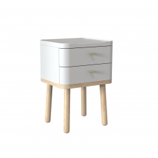 Trua 813 Bedside Chest - 2 Drawers