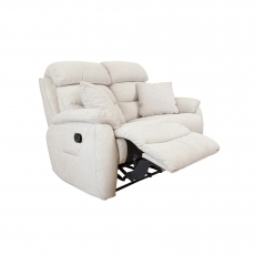 Broadway 2 Seater Double Power Recliner Sofa with Power Button