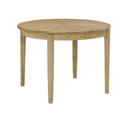 Shades Oak 2135 Circular Dining Table on Legs