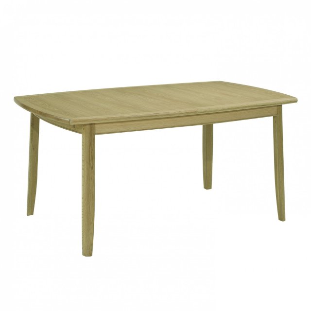 Shades Oak 2805 Extending Boat Shaped Dining Table on Legs