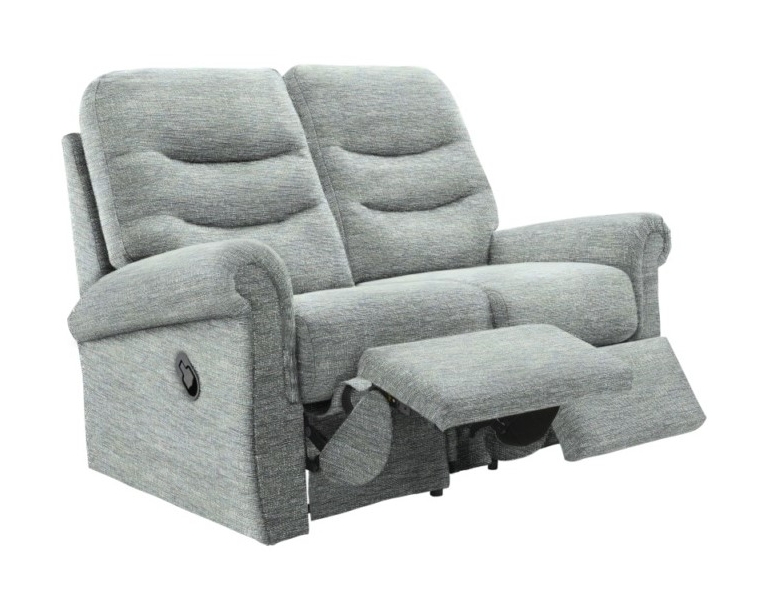 G-Plan Holmes 2 Seater Sofa with Double Manual Recliner Actions