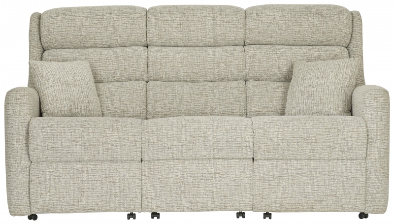 Celebrity Furniture Somersby 3 Seater Double Dual Motor Power Recliner Sofa