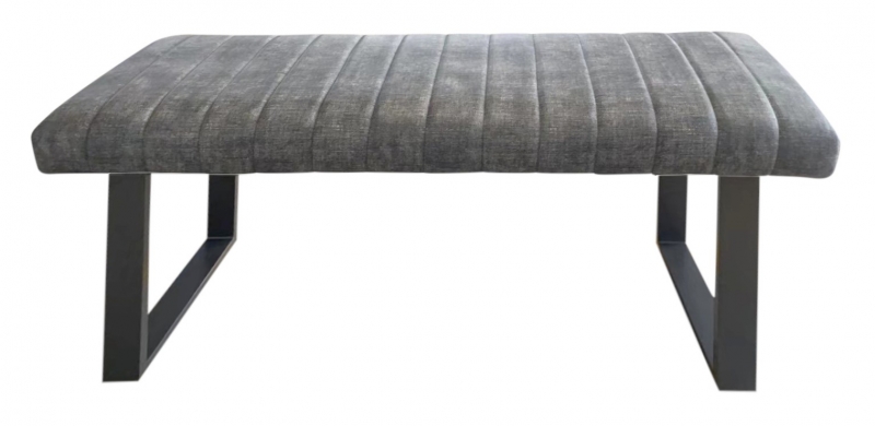 Fusion Low Bench - Graphite Fabric