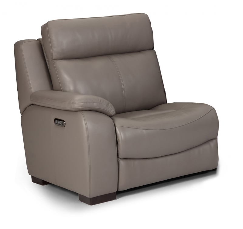 Feels Like Home Hobart 1.5 Seater Left Hand Facing Power Recliner with Power Headrests and USB