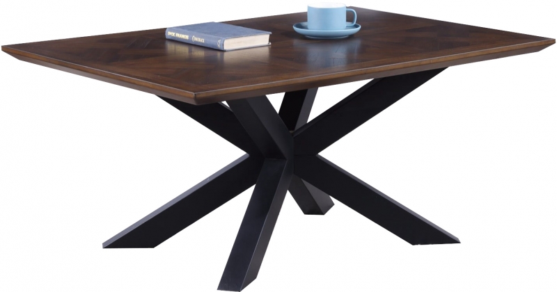 Feels Like Home Neptune Coffee Table - Rectangular Parquet Top
