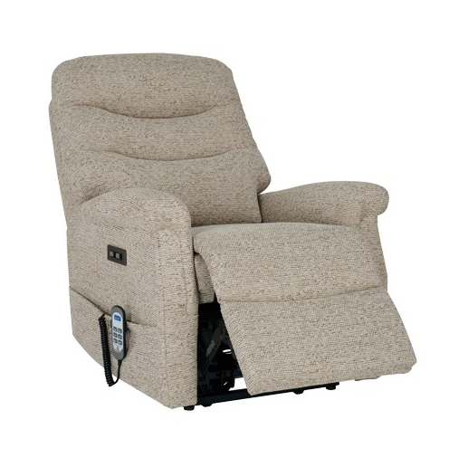 Celebrity Furniture Hollingwell Standard Dual Motor Power Recliner Chair - Keypad with USB