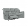G-Plan Chloe 3 Seater Sofa with Single Manual Recliner Action