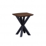 Feels Like Home Neptune Curved Lamp Table - Plain Wood Top