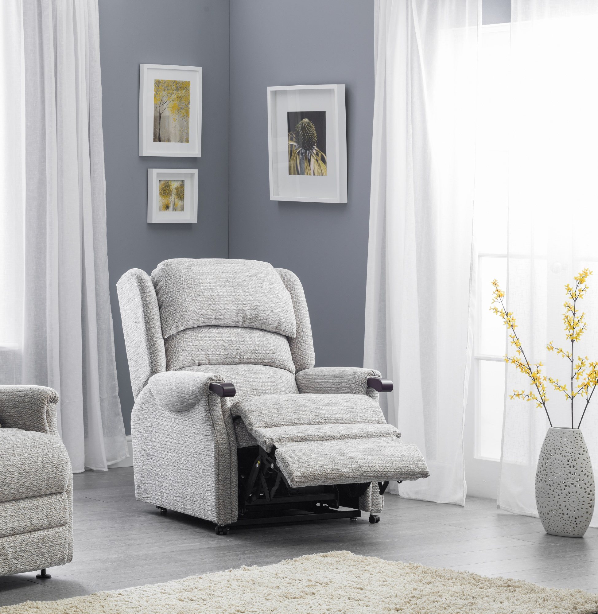 Jubilee Compact Elevate Dual Motor Rise Recliner Chair Fairway Furniture