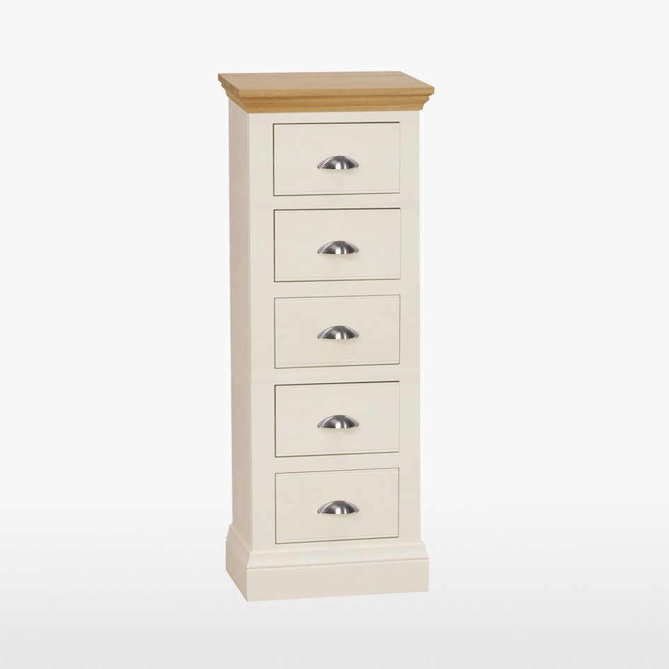 Coelo Premier 804PR Tall Chest 5 Drawers Fairway Furniture