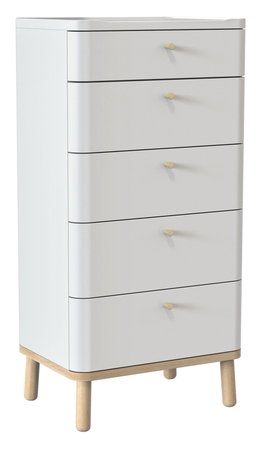 Trua Premier 804PR Tall Chest 5 Drawers Fairway Furniture
