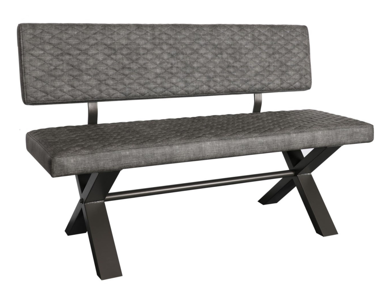 Mini Divan Bench Fairway Furniture Fusion Small Upholstered Bench with Back- 140cm ...