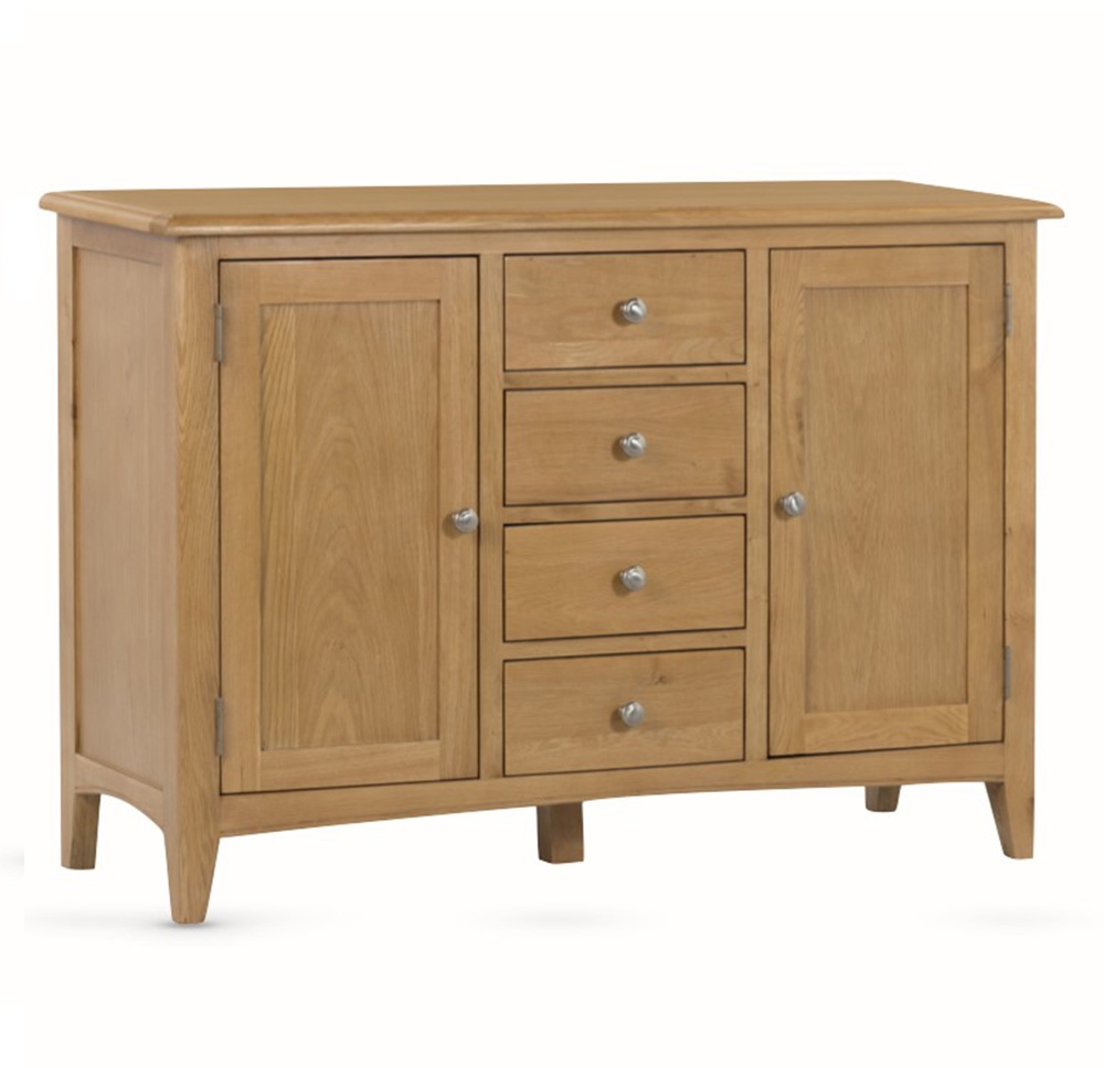 Feels Like Home Kilburn Dining 4 Drawer 2 Door Sideboard Fairway