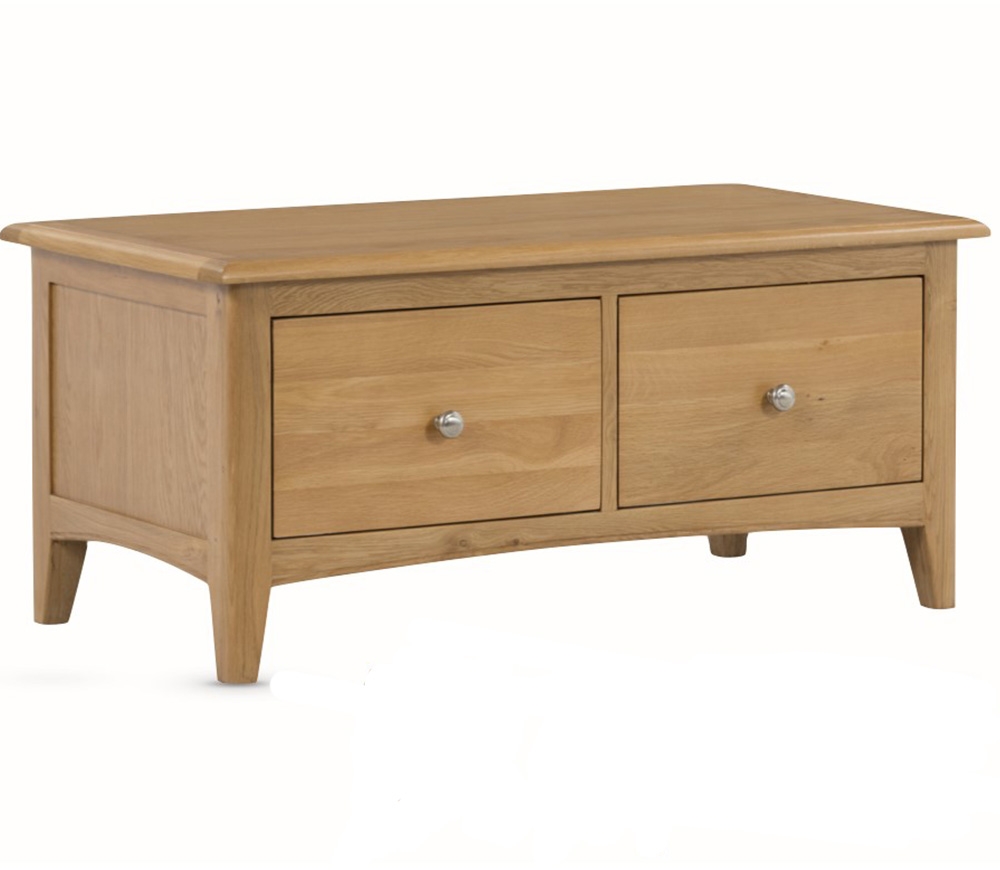 Feels Like Home Kilburn Dining Coffee Table 2 Drawers Fairway Furniture