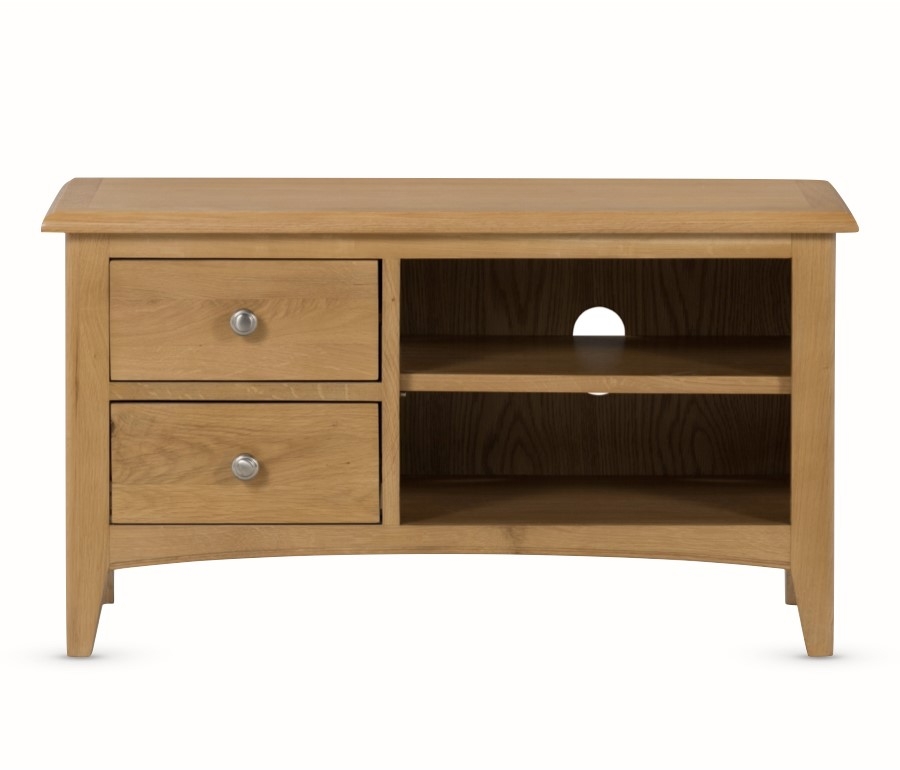 Feels Like Home Kilburn Dining Small TV Unit 2 Drawers Fairway