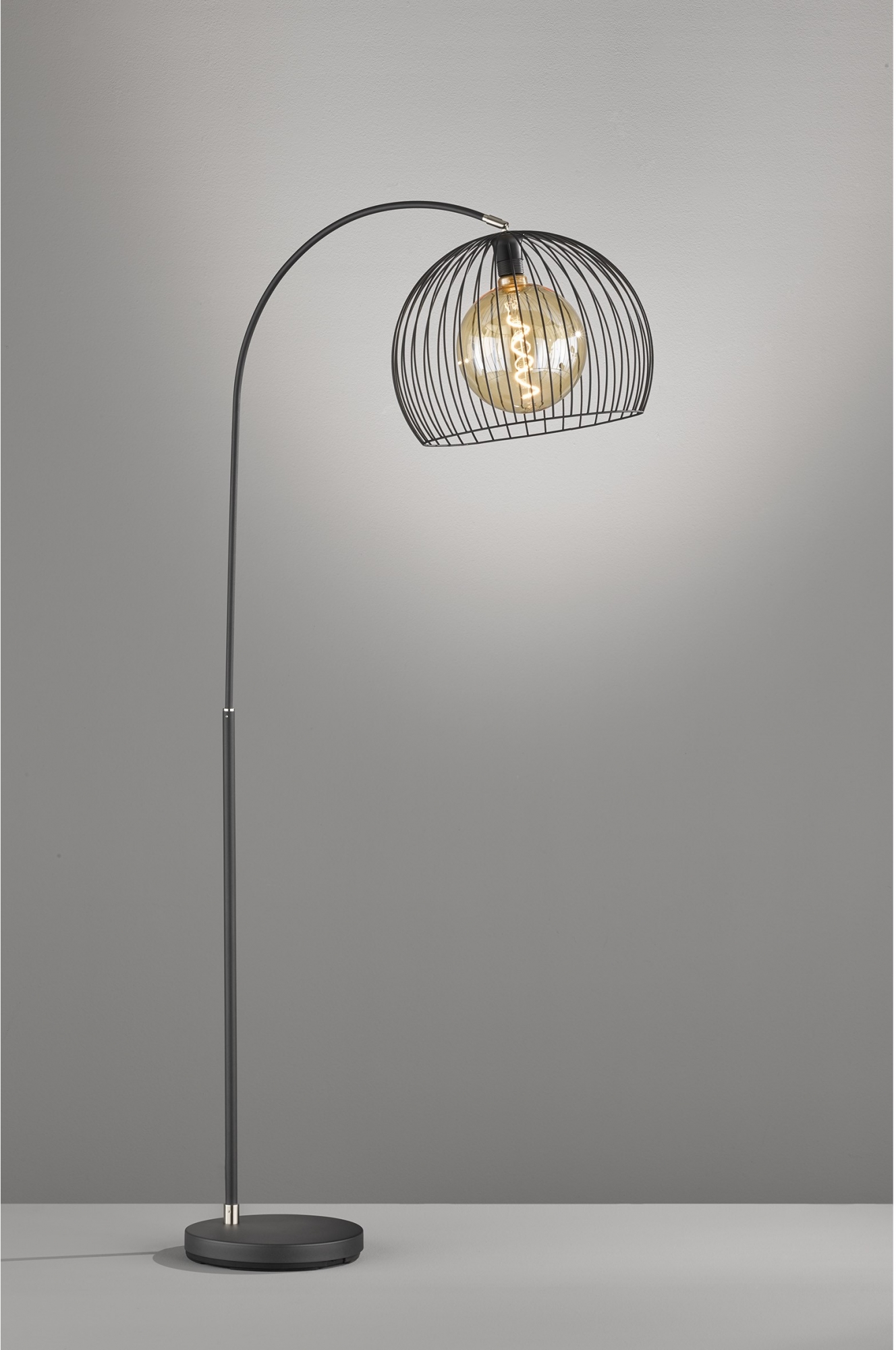 Black Wire Floor Lamp | Fairway Furniture - Fairway Furniture