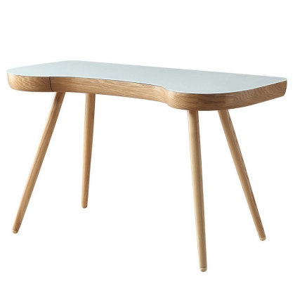 Jupiter Smart Office Curved Office Desk - Drawer