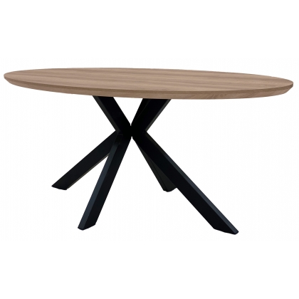 Brooklyn Oval Fixed Top Dining Table - 180cm Brooklyn Oval Fixed Top Dining Table - 180cm