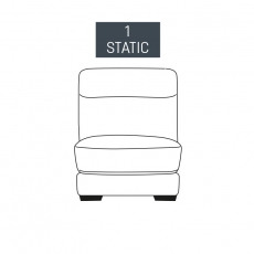 Burlington 1 Seater Static Armless Centre Section