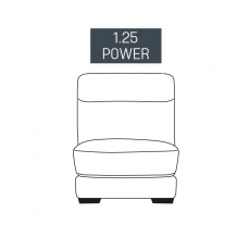 Burlington 1.25 Seater Power Recliner Armless Centre Section
