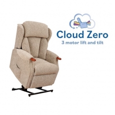 Canterbury Grande Cloud Zero Riser Recliner Power Chair with Powered Headrest