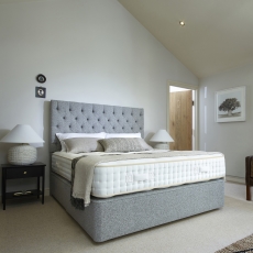 Exmouth Turn Free 3'0 Padded Top Deep Divan Set