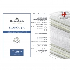 Sidmouth Seasonal Turn 3'0 True Edge Deep Divan Set