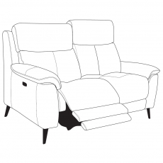 Hamilton 2 Seater Double Power Recliner Sofa with USB Hamilton 2 Seater Double Power Recliner Sofa with USB