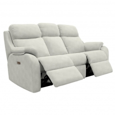 Kingsbury 3 Seater Sofa with Double Power Recliner Actions & USB