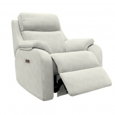 Kingsbury Power Recliner Chair with Power Headrest and Lumbar Support & USB