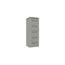 Ava 5 Drawer Narrow Tallboy