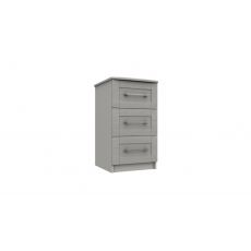 Ava 3 Drawer Bedside Chest