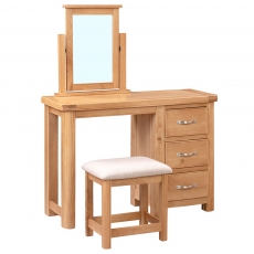 Cannock Bedroom 3 Drawer Dressing Table Set