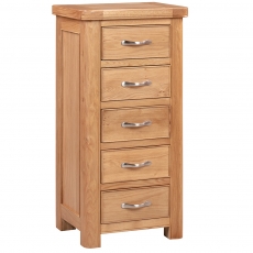 Cannock Bedroom 5 Drawer Tall Chest