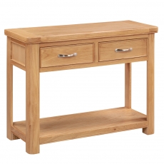 Cannock Dining Console Table - 2 Drawers