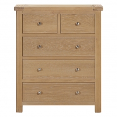 Fairford Oak Bedroom 2 + 3 Drawer Chest
