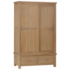 Fairford Oak Bedroom Double Robe