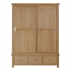 Fairford Oak Bedroom Large Robe