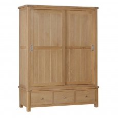 Fairford Oak Bedroom Large Robe