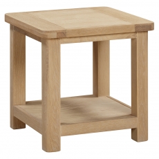 Fairford Oak Dining Lamp Table