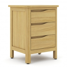 Halkirk Bedroom 3 Drawer Bedside Chest Halkirk Bedroom 3 Drawer Bedside Chest