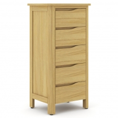 Halkirk Bedroom 5 Drawer Tall Chest Halkirk Bedroom 5 Drawer Tall Chest