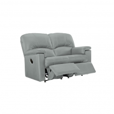 Chloe 2 Seater Sofa with Double Manual Recliner Actions