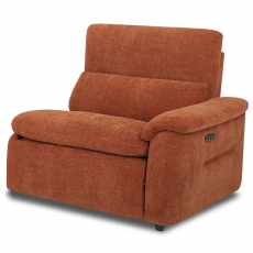 Jasper 1.5 Seater Power Recliner Section with Power Ratchet Headrest & USB