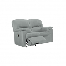 Chloe 2 Seater Sofa with Single Manual Recliner Action