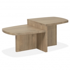 Choice Danish Oval 2-Step Coffee Table