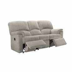 Chloe 3 Seater Sofa with Double Power Recliner Actions